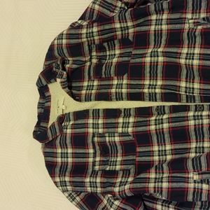 Fleece-Lined Men's Button Down Shirt/Shacket